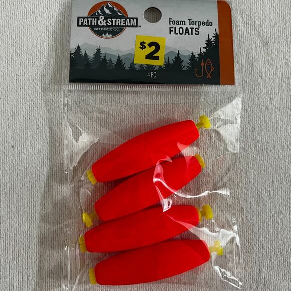 Path & Stream Fishing Bundle: Fishing Tools, Hooks, Line and Foam Torpedo Floats - Picture 8 of 9